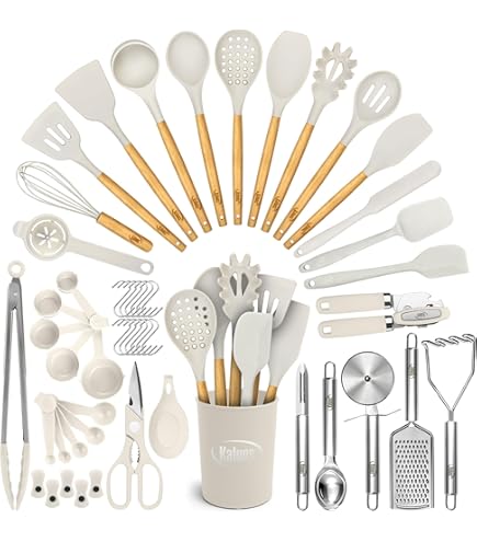 Amazon.com: P&P CHEF Mixing Bowl with Lid Set, 5 Piece Stainless